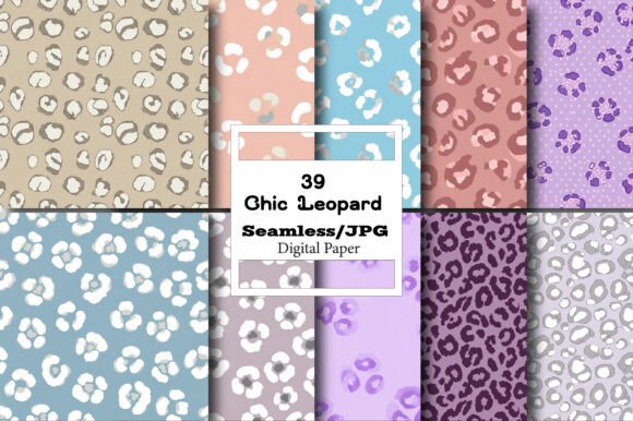 Chic Leopard Seamless Pattern: Your Creative Starting Point