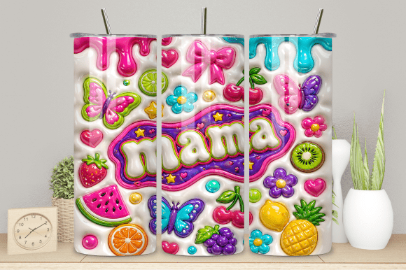 Crafting Joy: The Inflated Mama Tumbler Wrap as a Symbol of Personal Expression