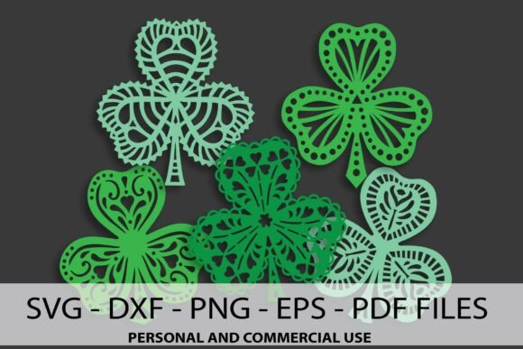 Shamrocks Intricate SVG: The Ultimate Crafting Bundle for Irish Creativity