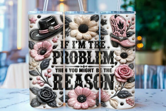 The Inflated Sarcastic Cowgirl Tumbler Wrap: Integrating Bold Design into Your Creative Process