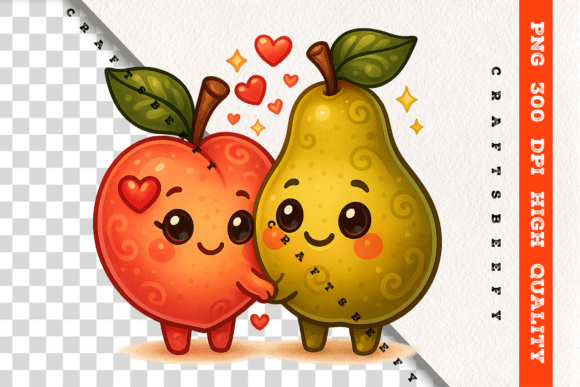 Your Perfect Pair: Celebrating Connection with Juicy Fruit Art